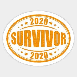 2020 Survivor Quality Stamp Sticker
